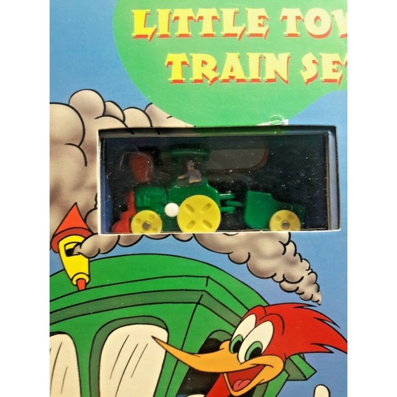 Toys Vintage Woody Woodpecker Little Town Train Set Popup Play Town
